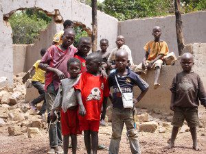 The children of Zere, Central African republic