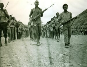 EPLF fighters in 1986 Photo Koert Lindijer