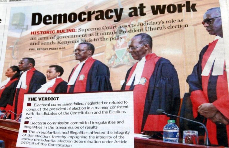 Hands off the Judiciary! Will the Kenyan elite ever grow up?