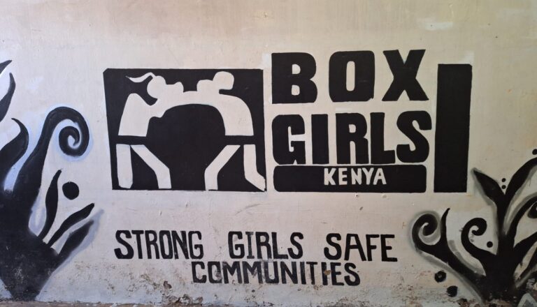 Boxing girls in Nairobi learn to punch