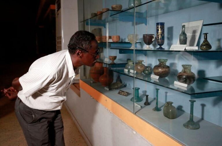 The national heritage of the Sudan is also being looted