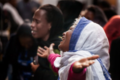 Ethiopia, Ethiopie, Addis Ababa, August 25 2012
Huge crowds came to the palace of PM Meles Zenawi today to bid a last farewell to their leader.
Photo: Petterik Wiggers/Panos Pictures